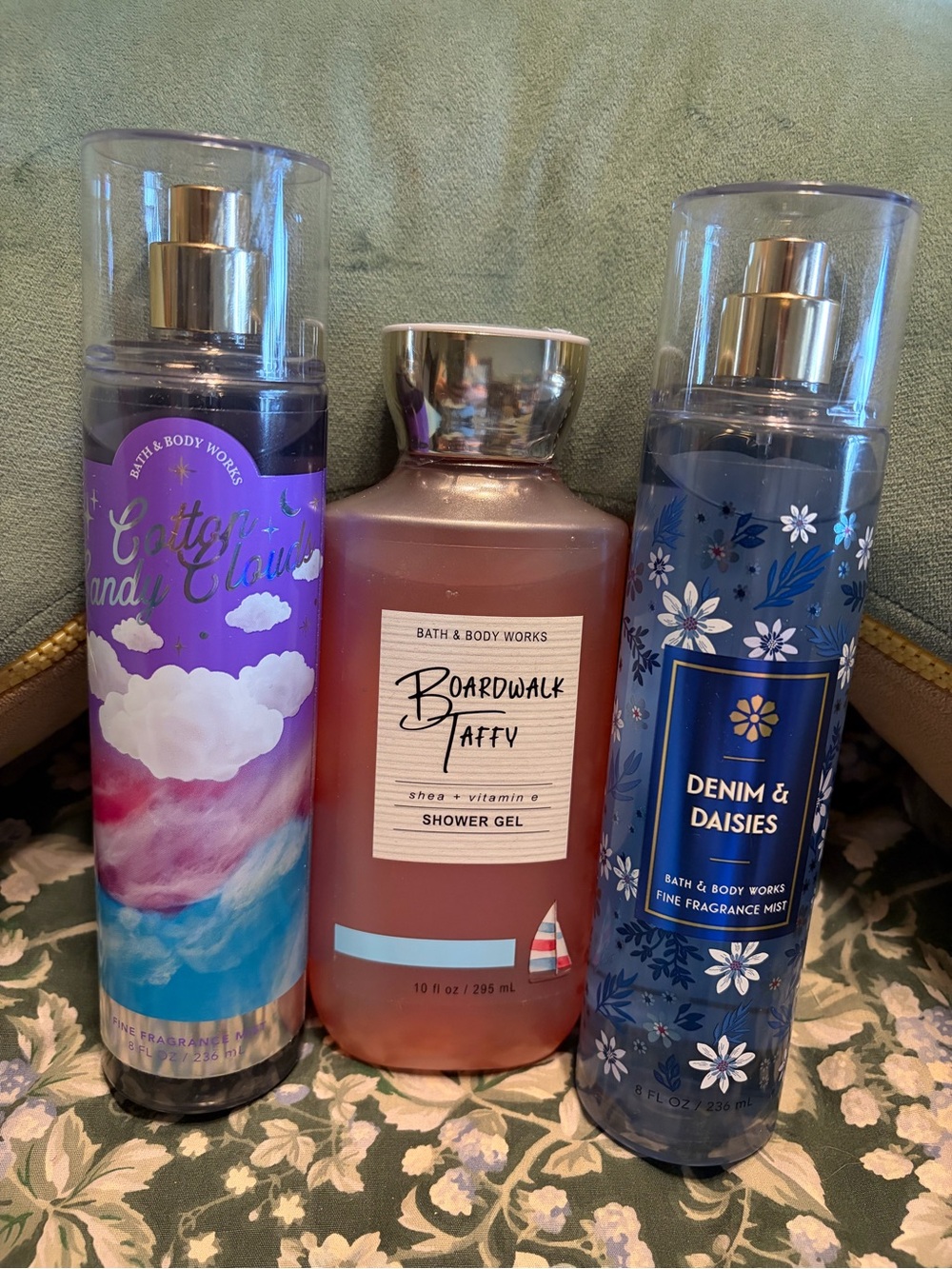 3 limited addition, Bath and body Works fragrances.